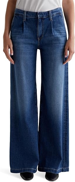Брюки Palazzo Pleated Stella Wide Leg в Provence