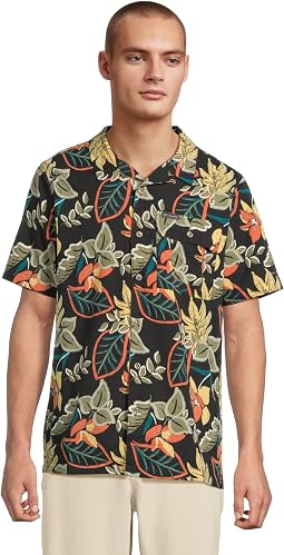 Tech Trail Utility Printed Woven Short Sleeve