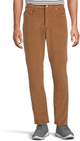 Stretch Terry Corduroy 5-Pocket Pants