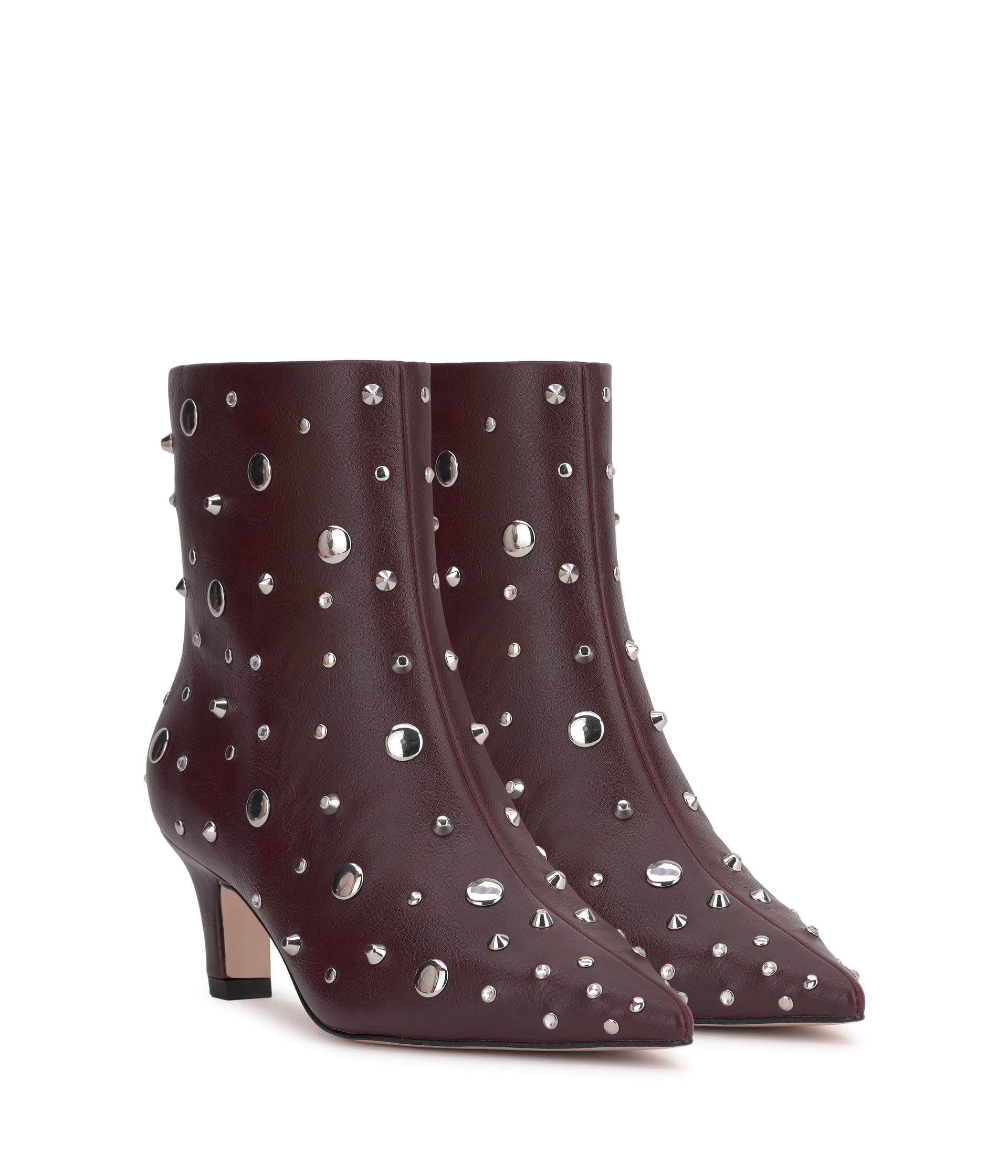 Ботильоны Viviana Kitten Heel Studded