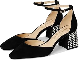 Туфля-лодочка Fulian Ankle Strap Block Heel