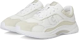 White Leather/Silver Birchsuede