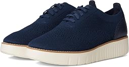 Navy Knit/Ivory