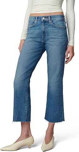 Джинсы Joe's Jeans The Callie укороченные расклешенные с необработанным краем