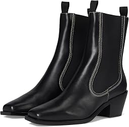Nat Midheel Western Ankle Boot With Gore