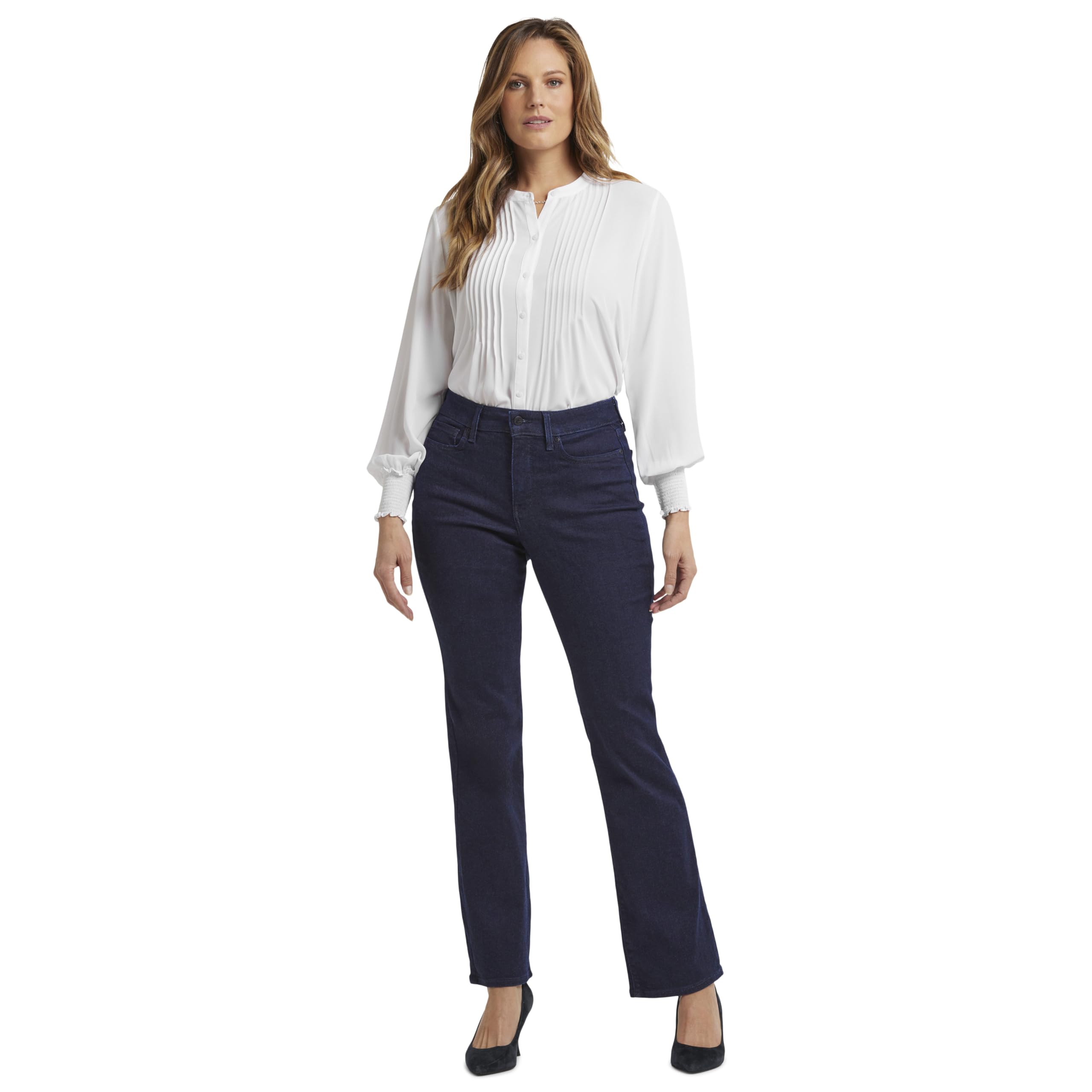 Blake High-Rise Slim in Rinse