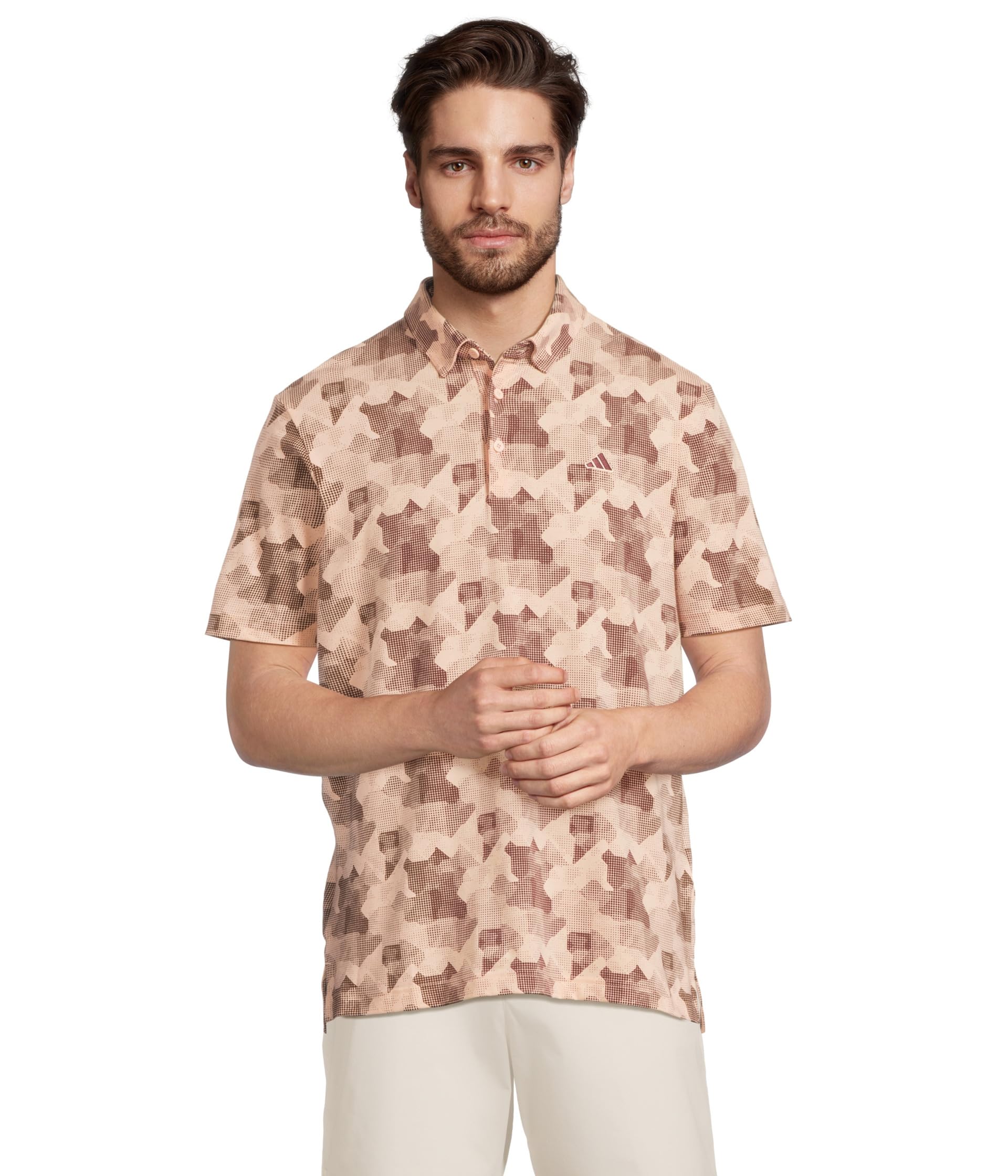 Go-To Printed Golf Polo Shirt