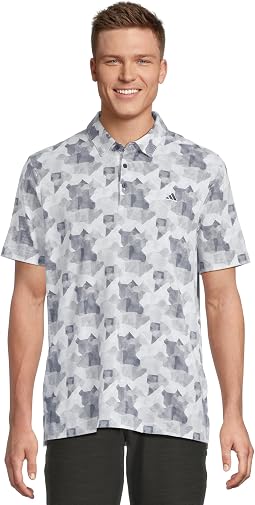 Go-To Printed Golf Polo Shirt