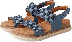 Blue Combi Leather