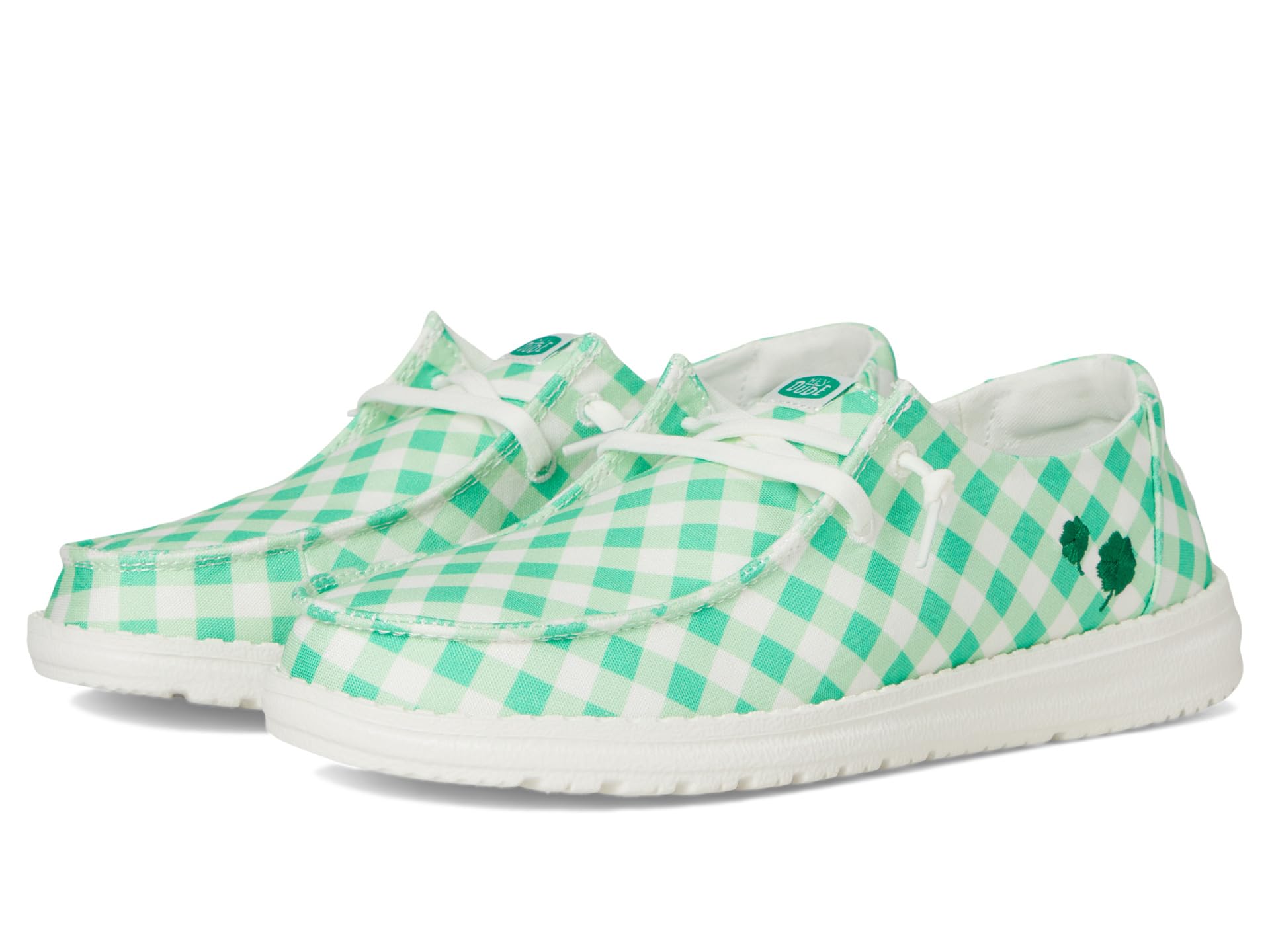 Wendy Shamrock Gingham