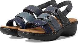 Navy Combi Leather