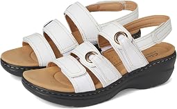 White Combi Leather