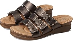 Bronze Metallic Leather