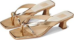 Gold Distressed Leather