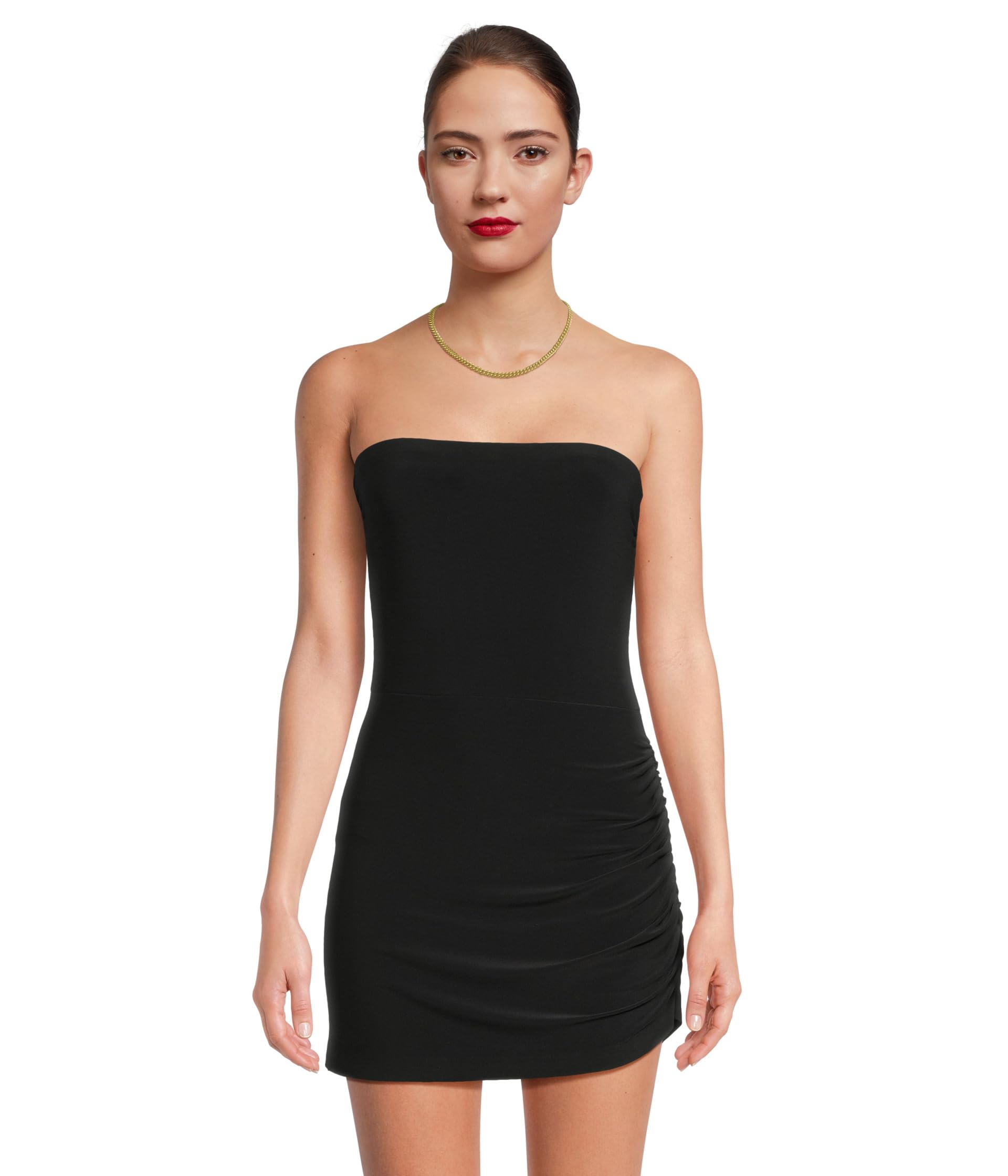 Strapless Side Drape Pickleball Dress