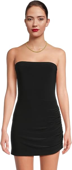 Strapless Side Drape Pickleball Dress