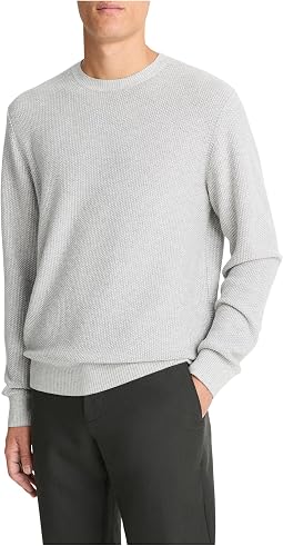 Geo Jacquard Long Sleeve Crew