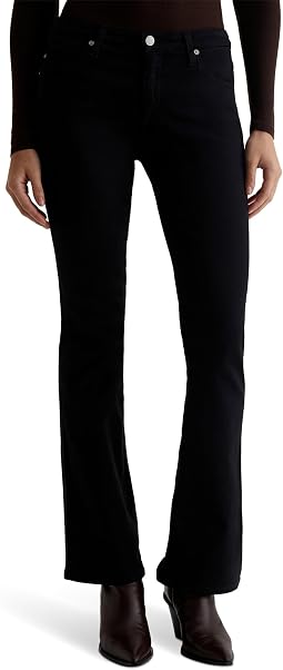 Angel Low Rise Boot in Super Black