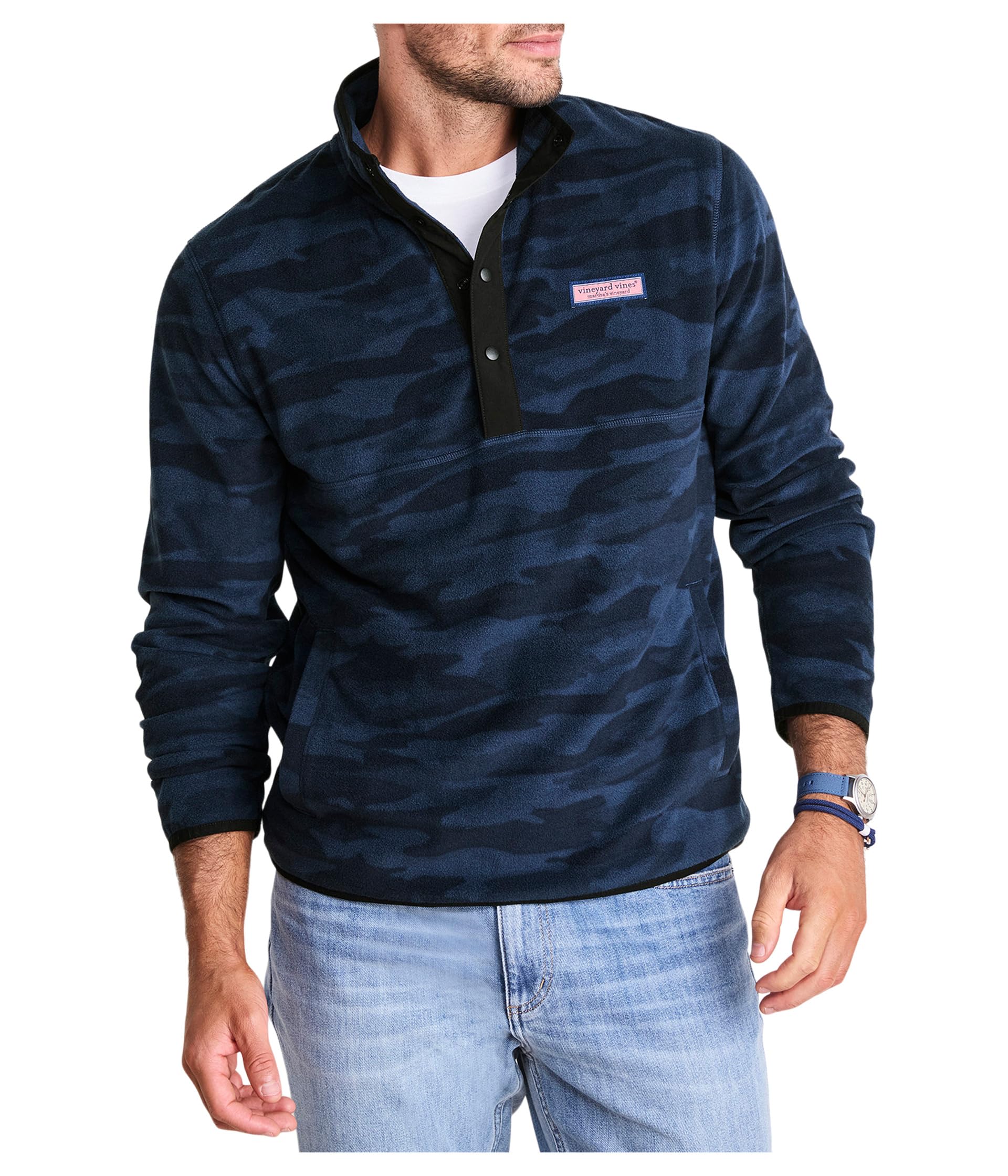 Мужская кофта Harbor Fleece Quarter-Snap