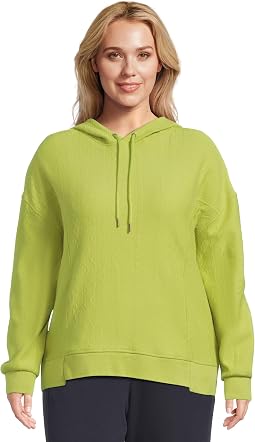 Long Sleeve Quilted Oversized Hoodie Mod-o-doc Женский