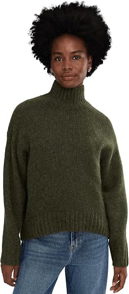 Джемпер Madewell Fluffy Wool Balham Hi-Low Turtle