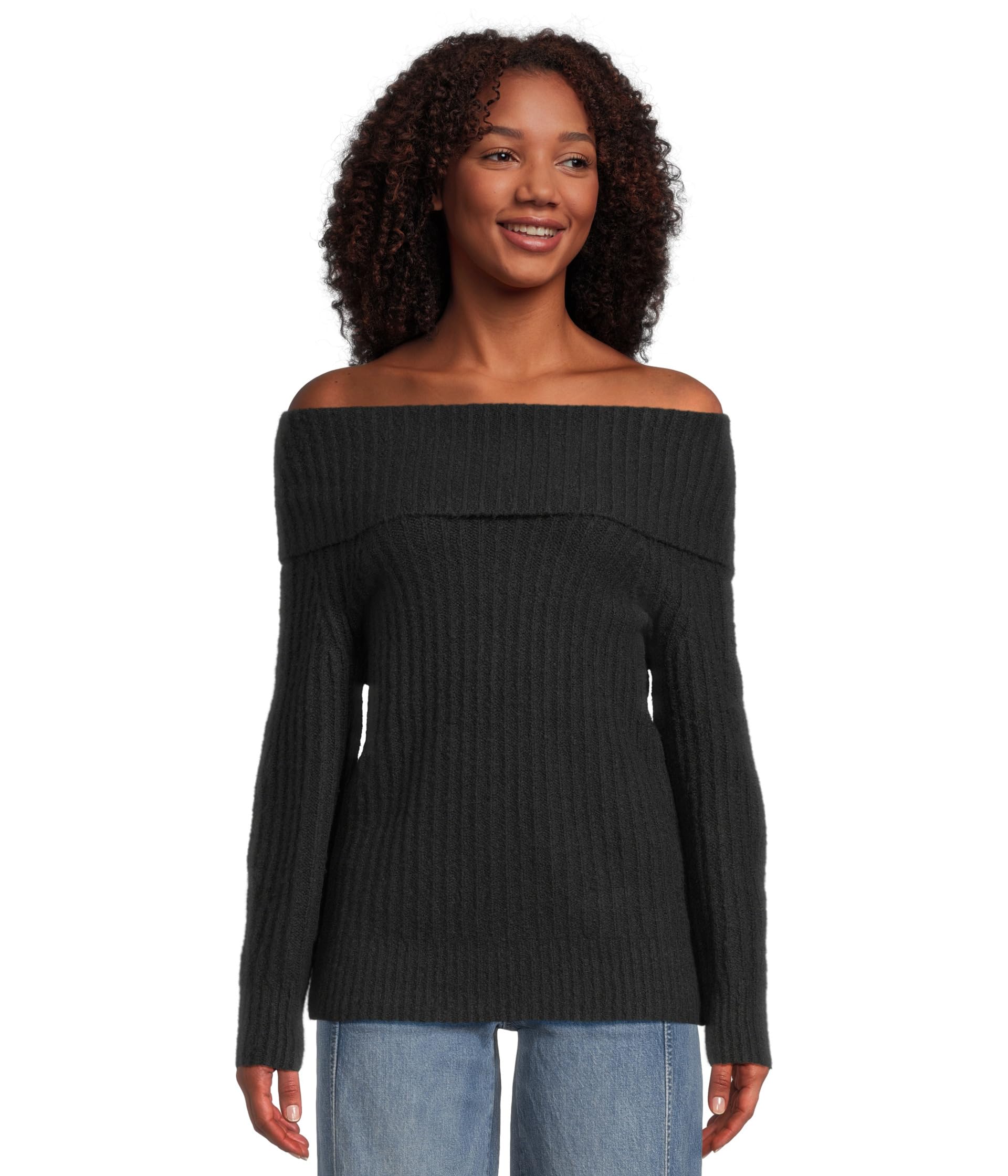 Marl Cozy Cotton Richmond Off-The-Shoulder