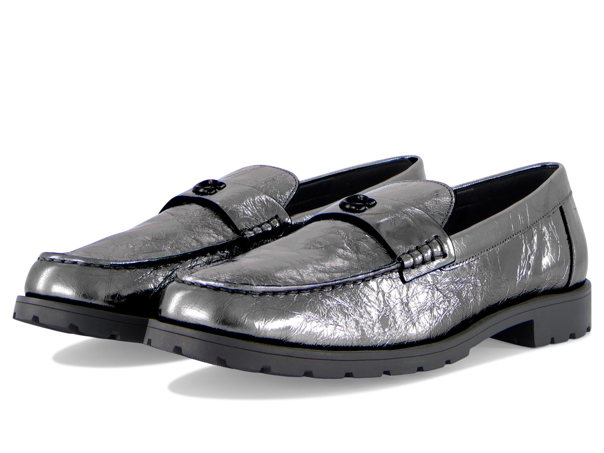 Лоферы Jocelyn Crinkle Metallic