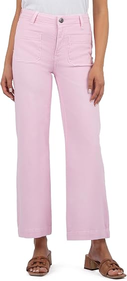 Джинсы Meg High Rise Wide Leg W Patch Pockets Regular Hem от KUT from the Kloth
