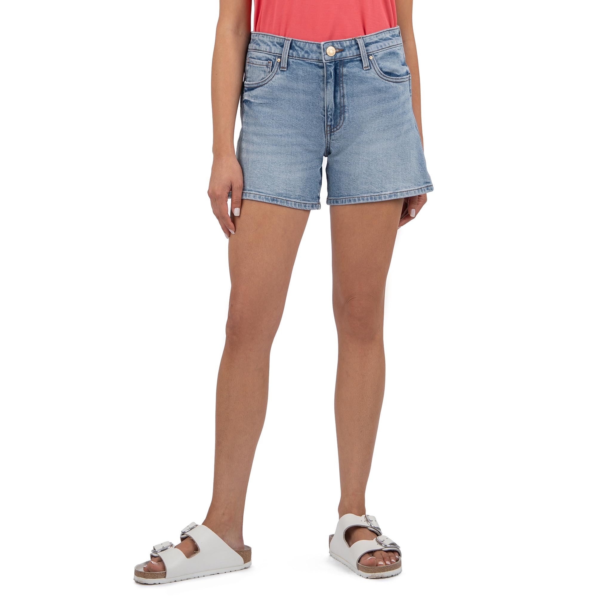 Шорты Jane High Rise Long Short с regular hem