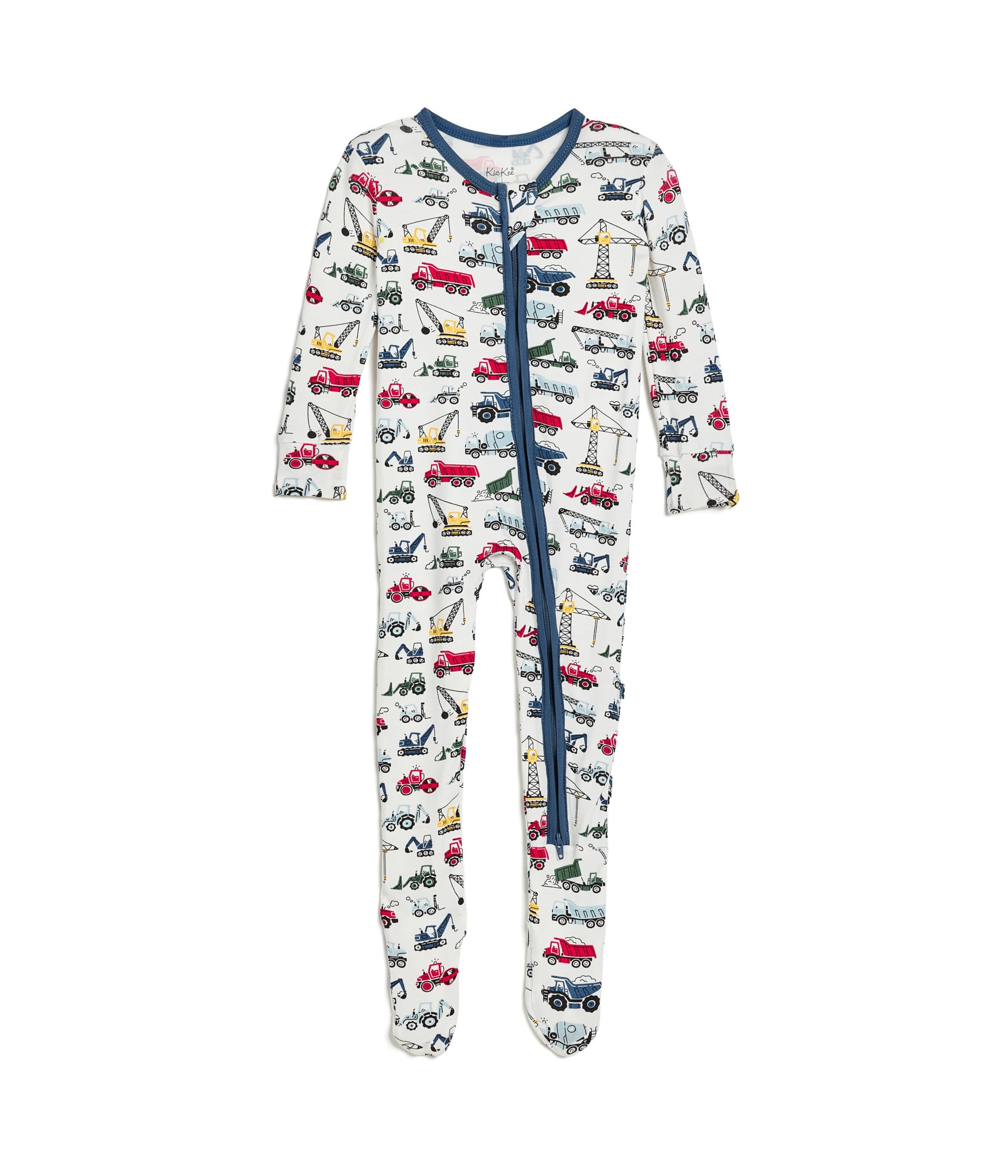 Print Footie with 2 Way Zipper (Infant)