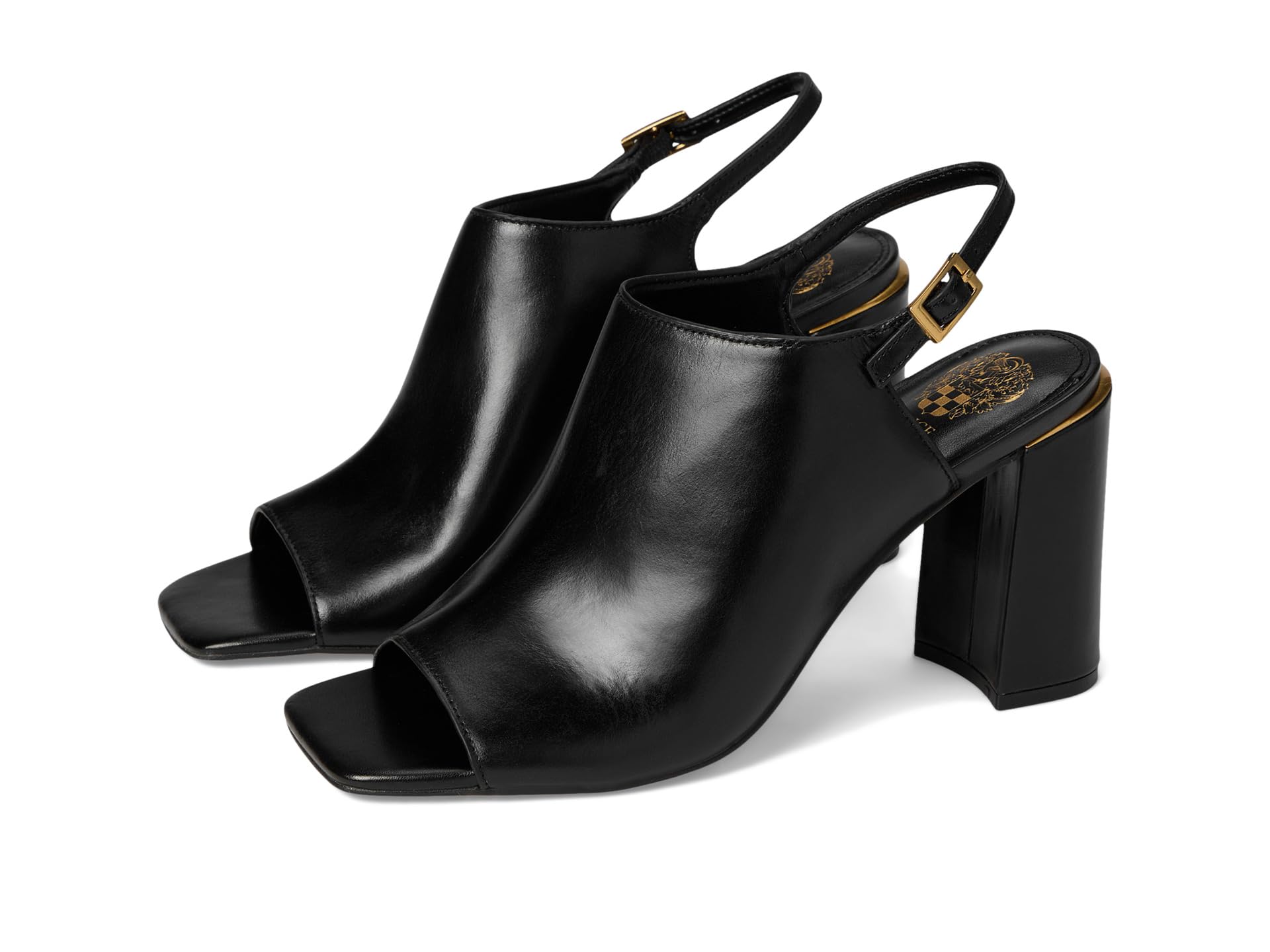 Haliza Peep Toe Block Heel Sandal