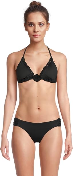 Colette Crochet Flower Halter Top