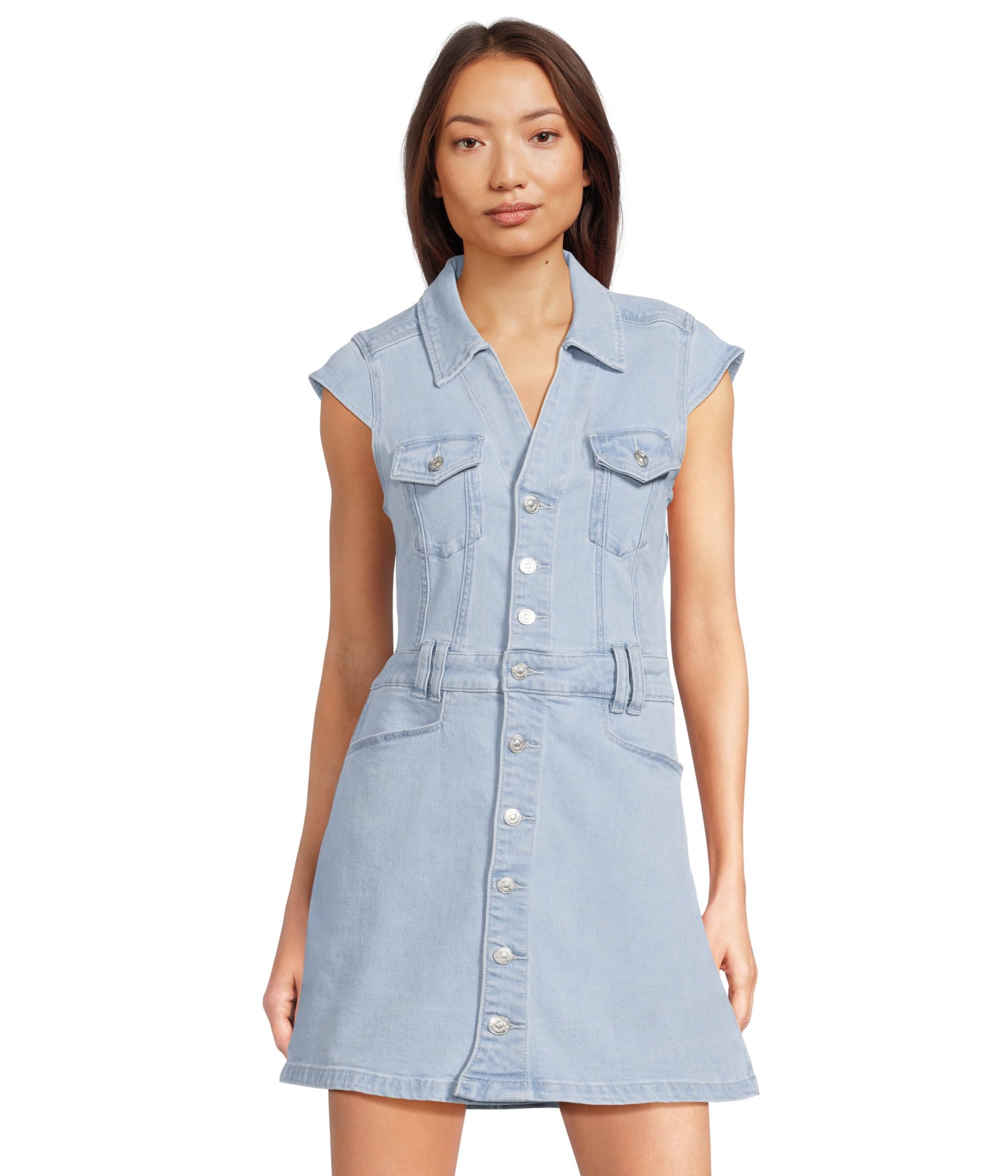 Jaxsyn Denim Dress Jolene Pocket in Talya