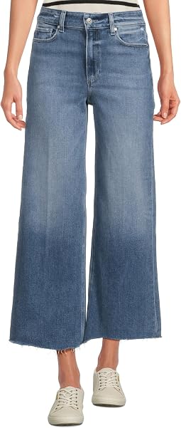 Paige Anessa джинсы Westminster Distressed Raw Hem