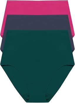 Bliss Bare Cotton High Waist Brief 3-Pack