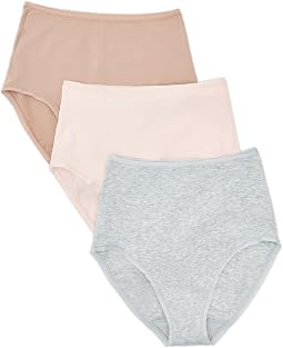 Natori женские трусы Bliss Bare Cotton High Waist, 3-Pack