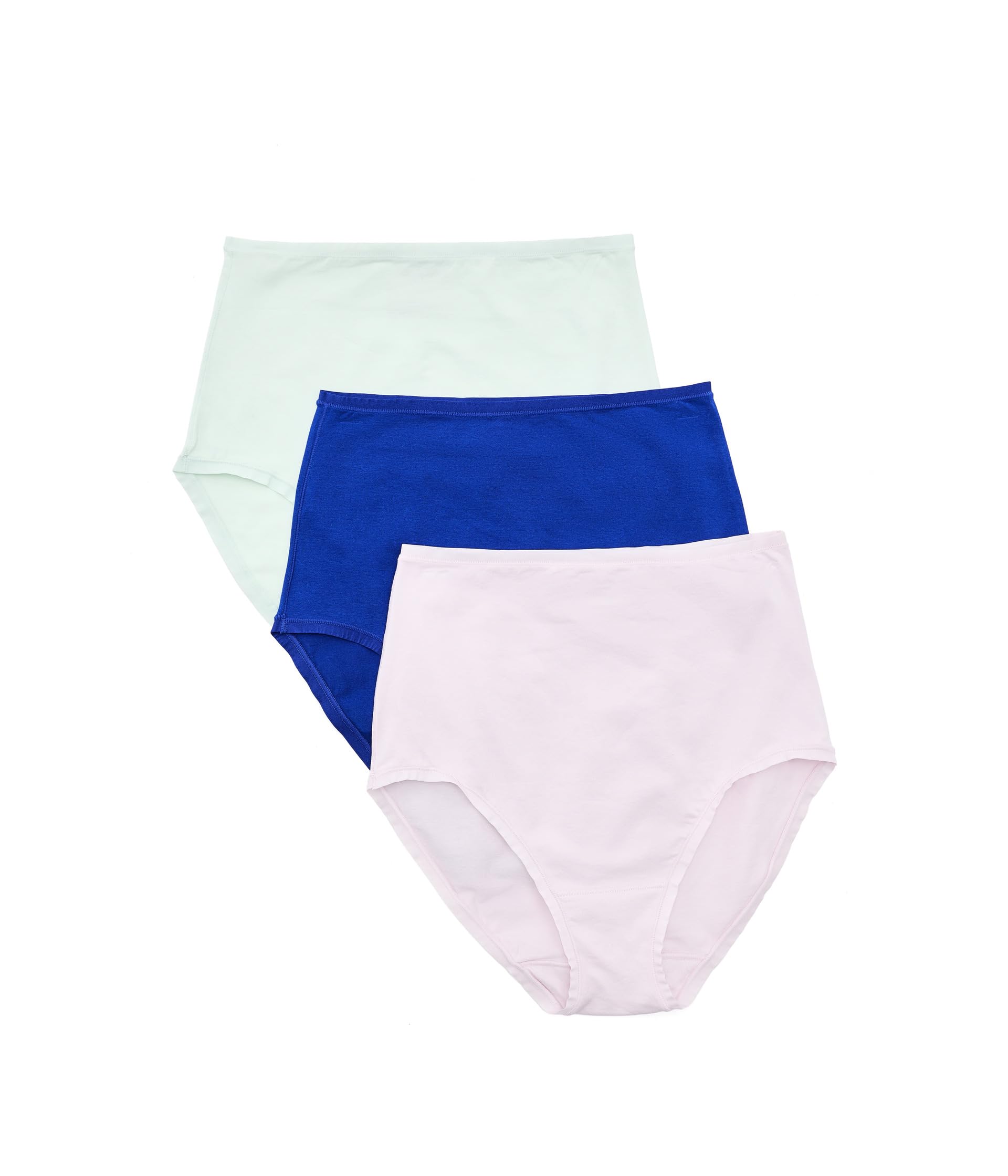 Natori женские трусы Bliss Bare Cotton High Waist, 3-Pack