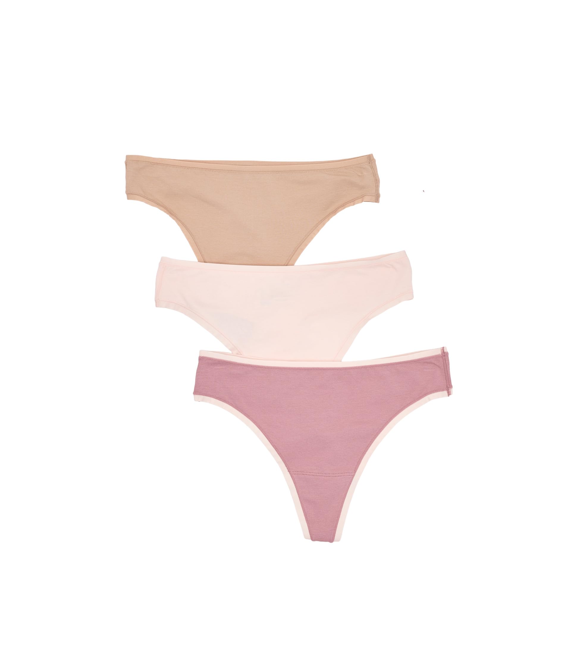 Natori Bliss Bare хлопковые трусики 3 шт