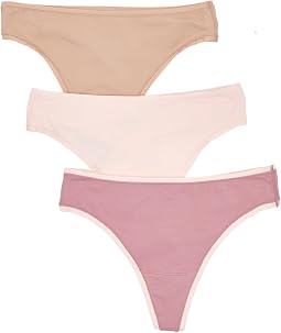 Natori Bliss Bare хлопковые трусики 3 шт