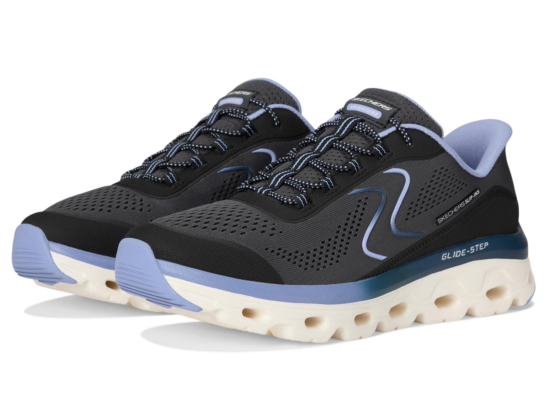Glide Step Sole Hands Free Slip-Ins