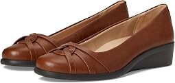 Walnut Faux Leather