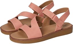 Coral Pink Faux Leather