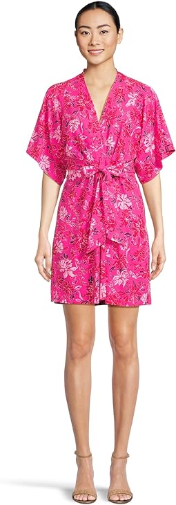 Wisteria Elbow Sleeve V-Neck
