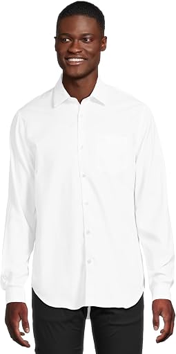 Lacoste Мужская рубашка Regular Fit из премиального хлопка