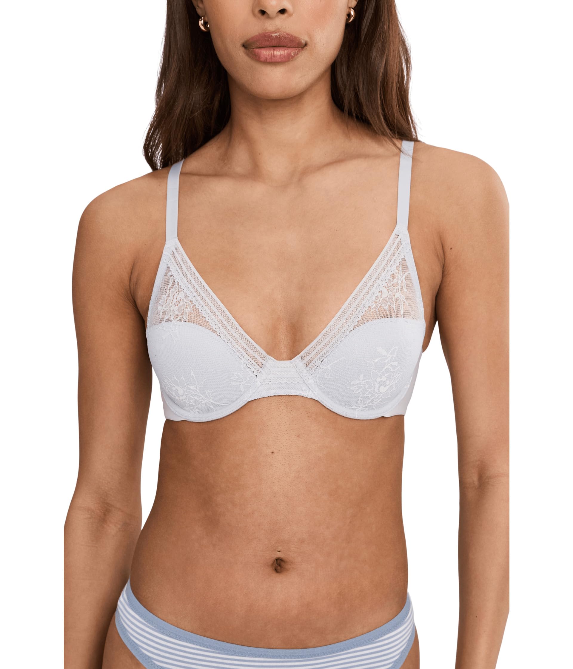 Love Lace Full Coverage Plunge T-Shirt Bra