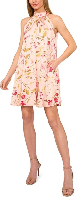 Printed Halter Dress