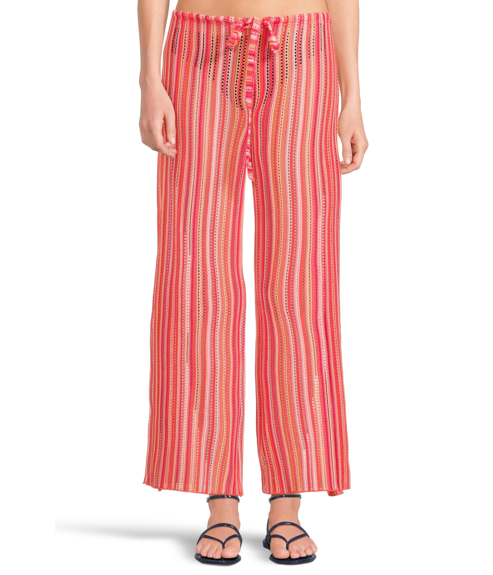 Becca's Seaside Crochet Split Leg Pants