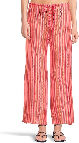 BECCA Becca's Seaside Crochet Split Leg Pants Женский