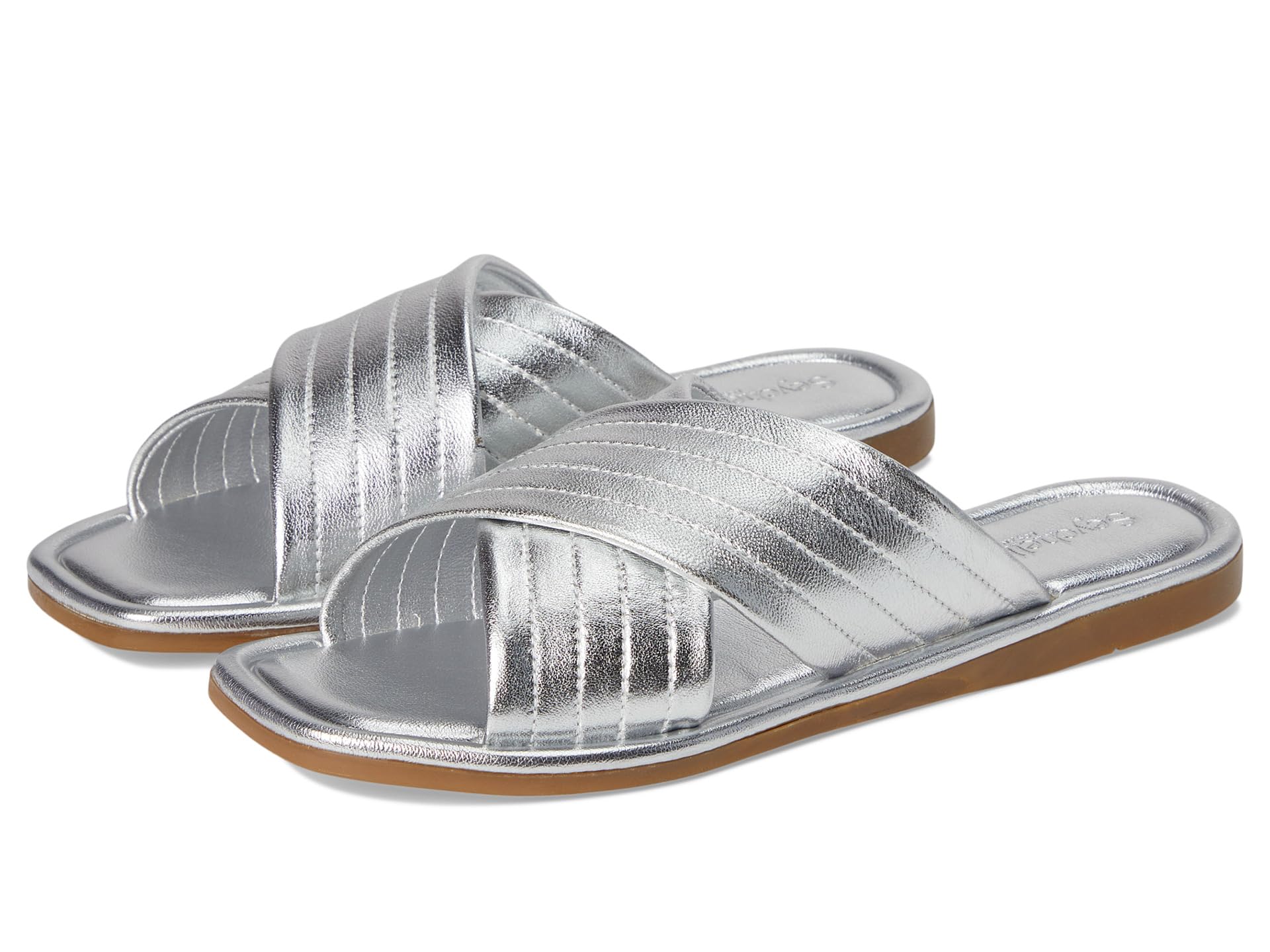 Сандалии Courage Metallic Leather Slide