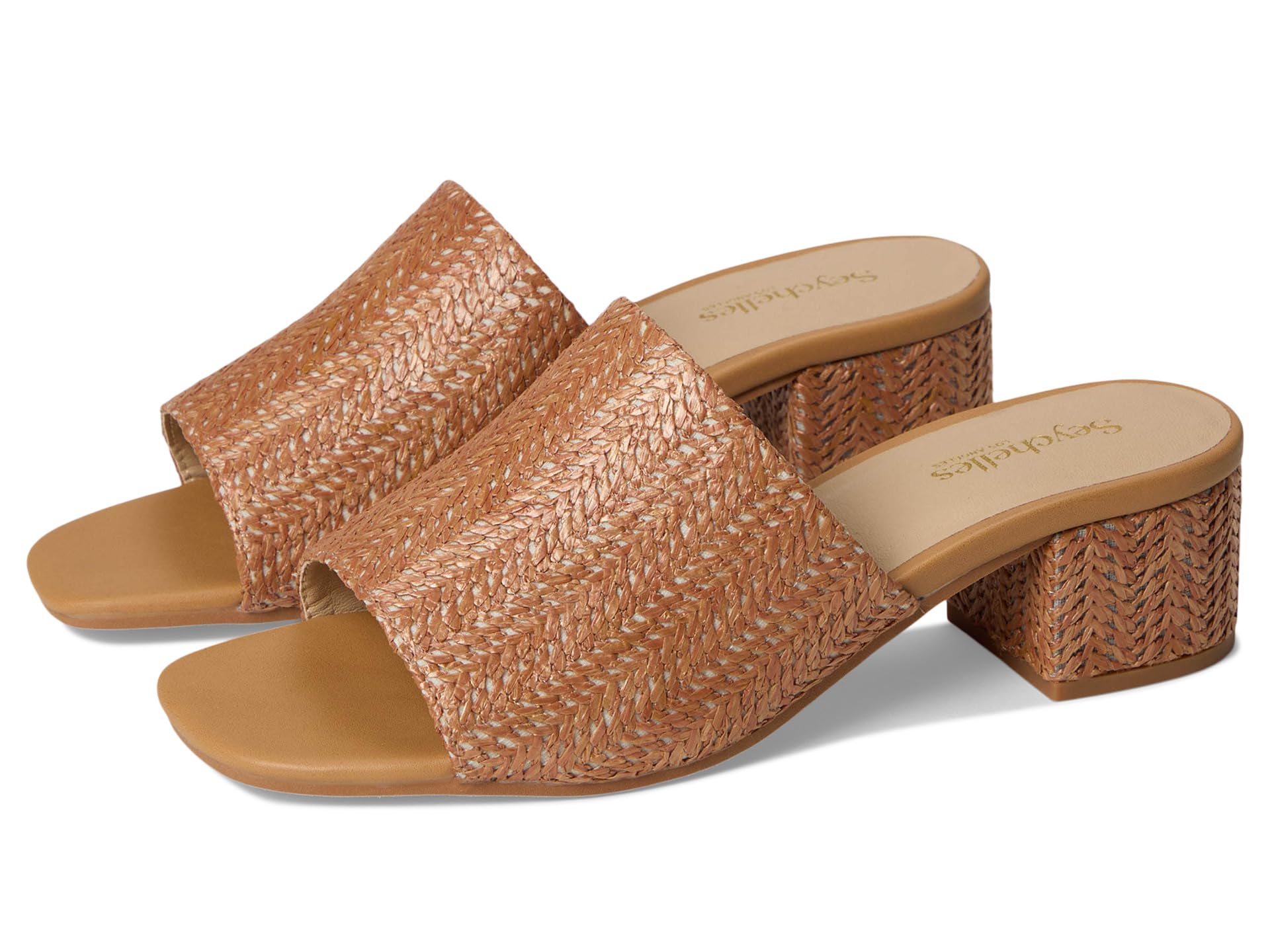 Pepper Raffia Sandal Slide